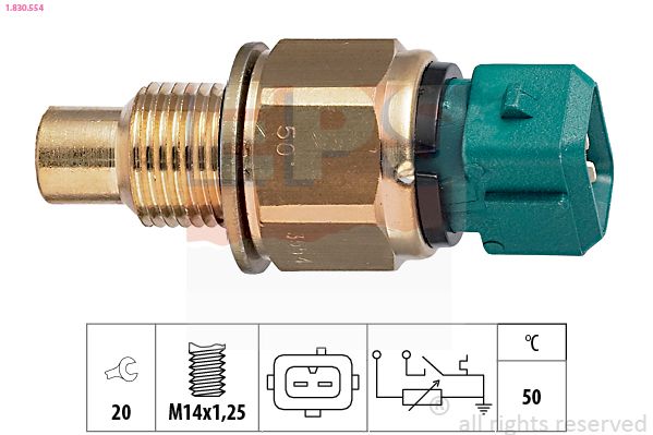 EPS 1.830.554 Sensor, coolant temperature