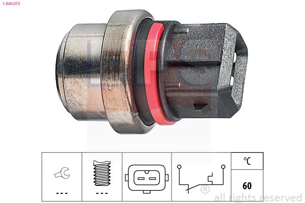 EPS 1.840.075 Temperature Switch, coolant warning lamp
