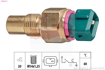Temperature Switch, coolant warning lamp EPS 1.840.114