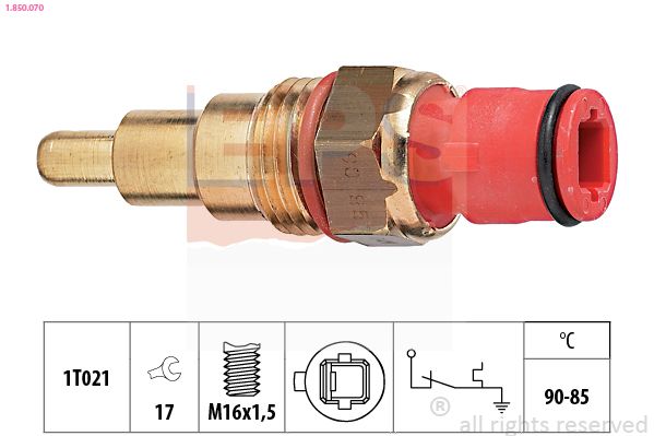 EPS 1.850.070 Temperature Switch, radiator fan