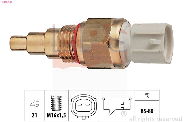 EPS 1.850.109 Temperature Switch, radiator fan