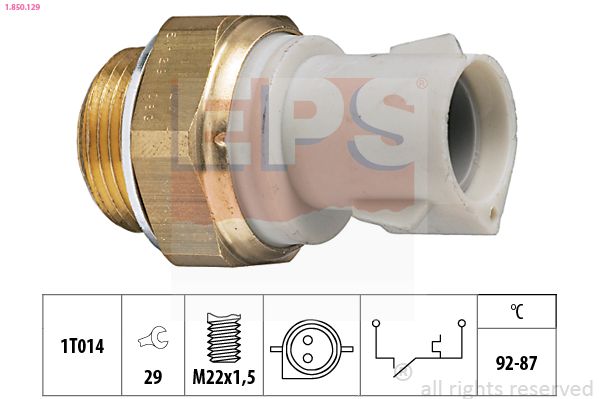EPS 1.850.129 Temperature Switch, radiator fan