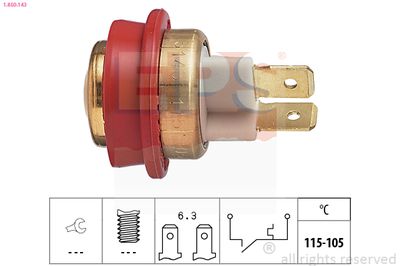 Temperature Switch, radiator fan EPS 1.850.143