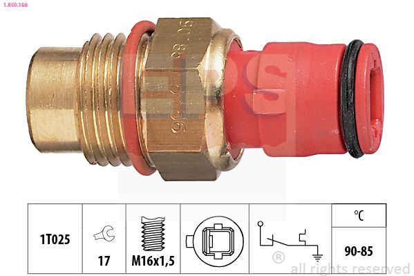 EPS 1.850.156 Temperature Switch, radiator fan