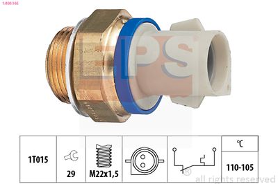 Temperature Switch, radiator fan EPS 1.850.165