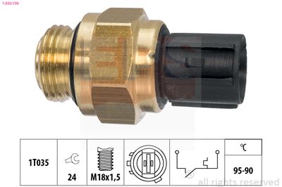 Temperature Switch, radiator fan EPS 1.850.196