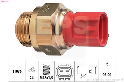 Temperature Switch, radiator fan EPS 1.850.282