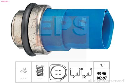 Temperature Switch, radiator fan EPS 1.850.692