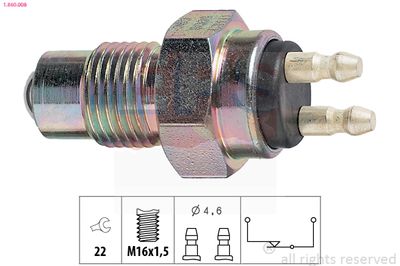 Switch, reverse light EPS 1.860.008