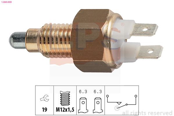 EPS 1.860.009 Switch, reverse light