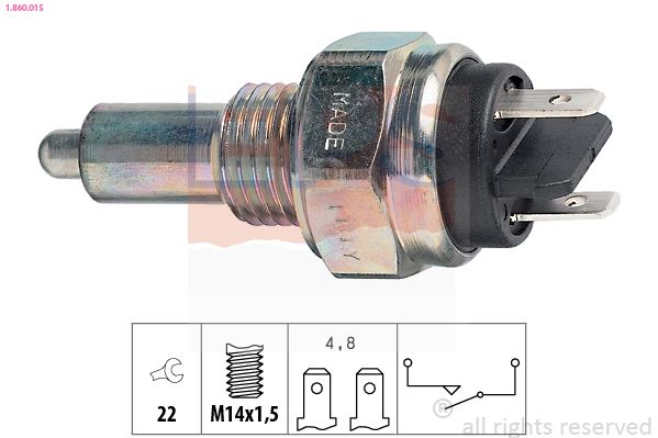 EPS 1.860.015 Switch, reverse light