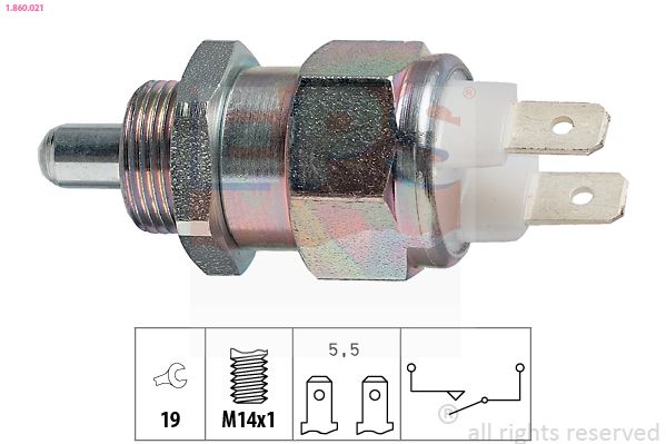 EPS 1.860.021 Switch, reverse light