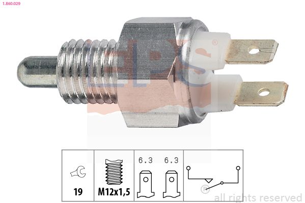 EPS 1.860.029 Switch, reverse light