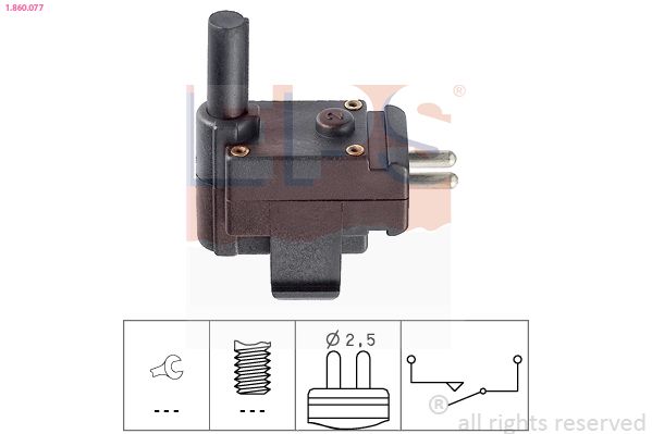 EPS 1.860.077 Switch, reverse light
