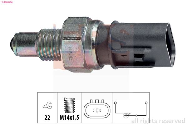 EPS 1.860.084 Switch, reverse light