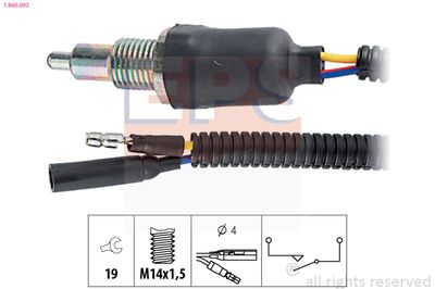 Switch, reverse light EPS 1.860.093