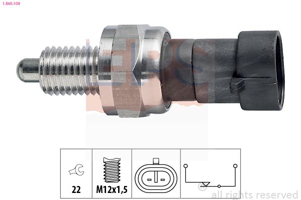 EPS 1.860.109 Switch, reverse light
