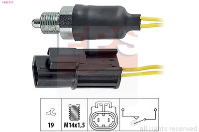 Switch, reverse light EPS 1.860.115