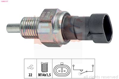 Switch, reverse light EPS 1.860.117