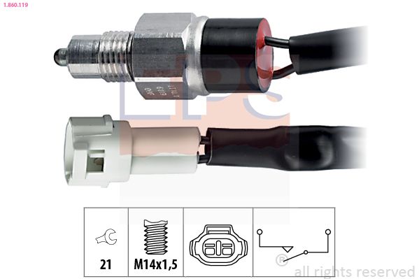 EPS 1.860.119 Switch, reverse light
