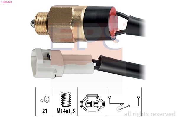 EPS 1.860.120 Switch, reverse light