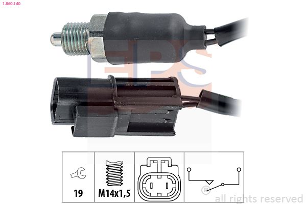 EPS 1.860.140 Switch, reverse light