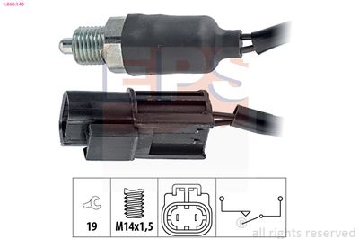 Switch, reverse light EPS 1.860.140