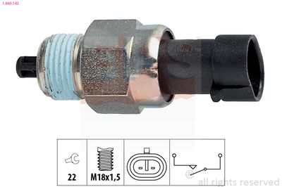 Switch, reverse light EPS 1.860.142