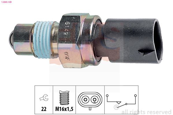 EPS 1.860.149 Switch, reverse light