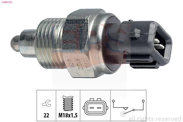 EPS 1.860.152 Switch, reverse light