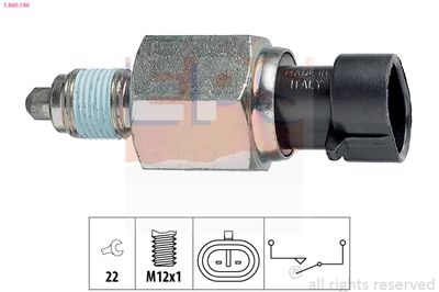 Switch, reverse light EPS 1.860.196