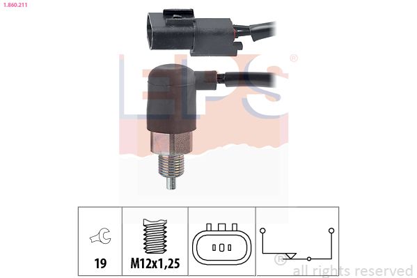 EPS 1.860.211 Switch, reverse light