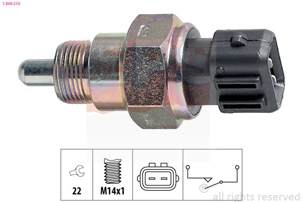 EPS 1.860.216 Switch, reverse light