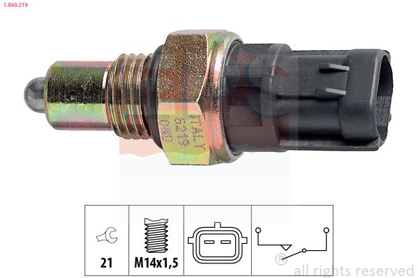 EPS 1.860.219 Switch, reverse light