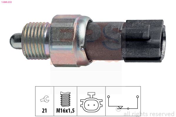 EPS 1.860.232 Switch, reverse light
