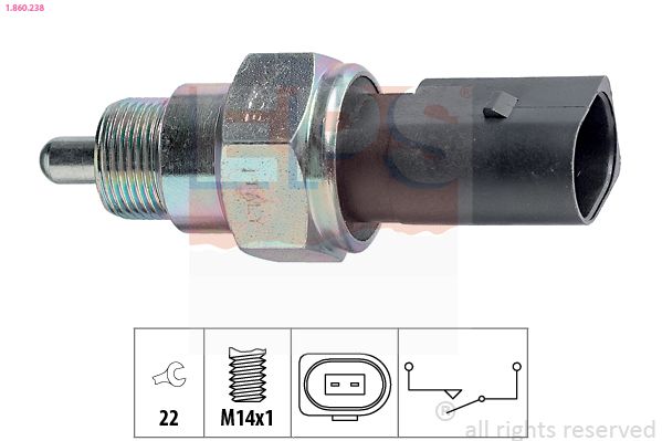 EPS 1.860.238 Switch, reverse light