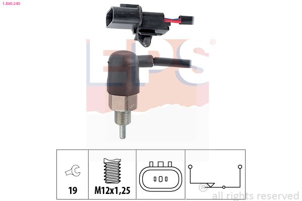 EPS 1.860.240 Switch, reverse light