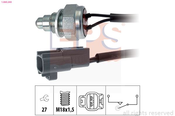 EPS 1.860.260 Switch, reverse light