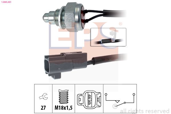 EPS 1.860.261 Switch, reverse light