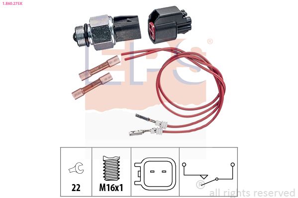 EPS 1.860.275K Switch, reverse light