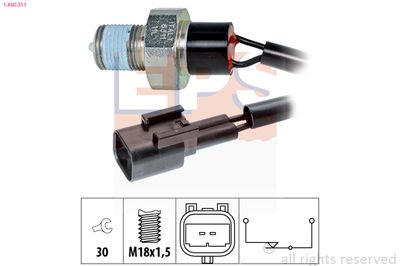 Switch, reverse light EPS 1.860.311