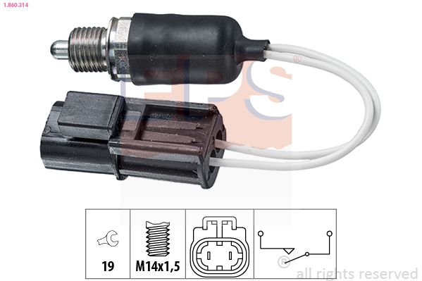 EPS 1.860.314 Switch, reverse light