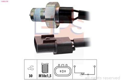 Switch, reverse light EPS 1.860.318