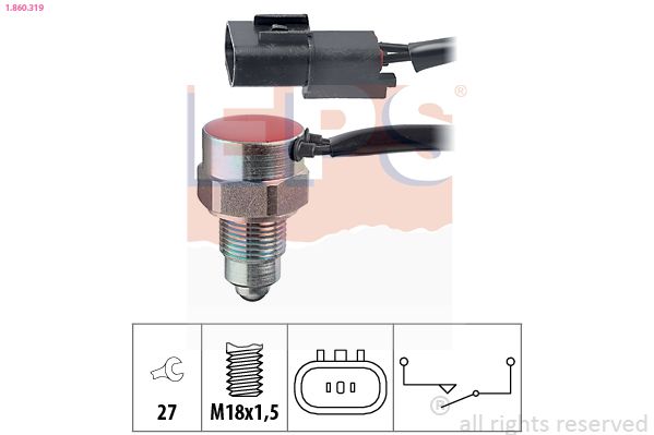 EPS 1.860.319 Switch, reverse light