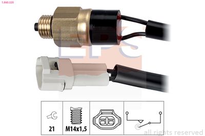 Switch, reverse light EPS 1.860.320