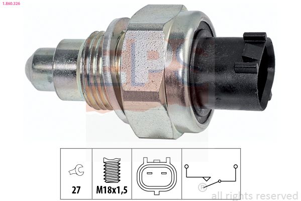 EPS 1.860.326 Switch, reverse light