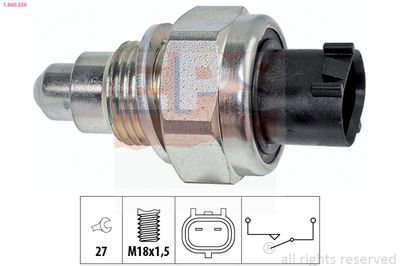 Switch, reverse light EPS 1.860.326