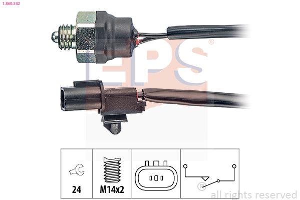 EPS 1.860.342 Switch, reverse light