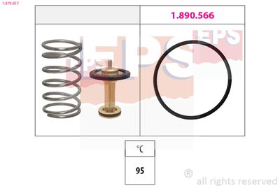 Thermostat, coolant EPS 1.879.957