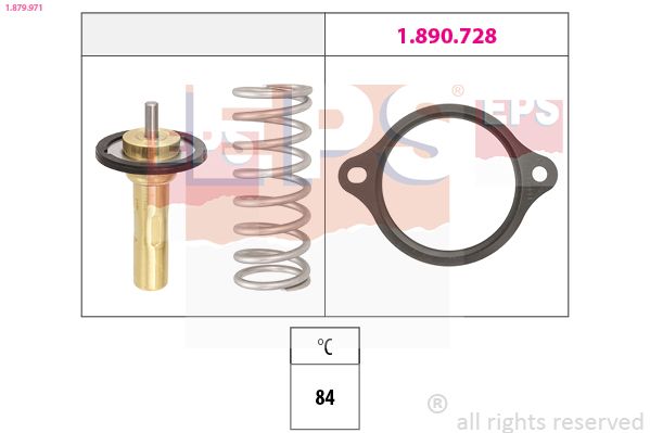EPS 1.879.971 Thermostat, coolant